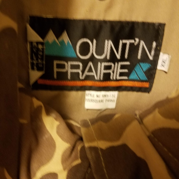 Rare Duck Camo Mount'n Prairie Camouflage Hunting Jacket XXL - Picture 4 of 5